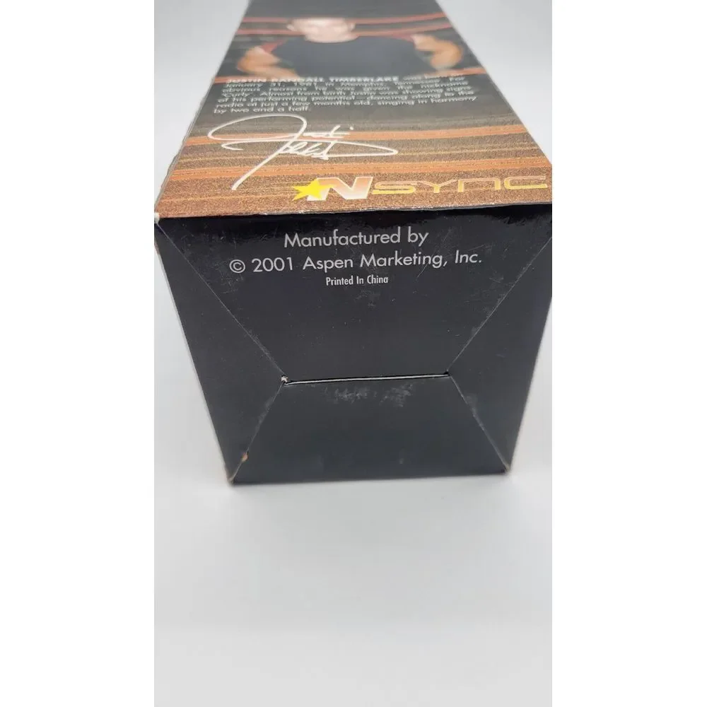 NEW IN BOX 2001 N-SYNC Justin Timberlake bobblehead best‎ buy exclusive